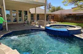 Custom Pool Construction in Midland, TX